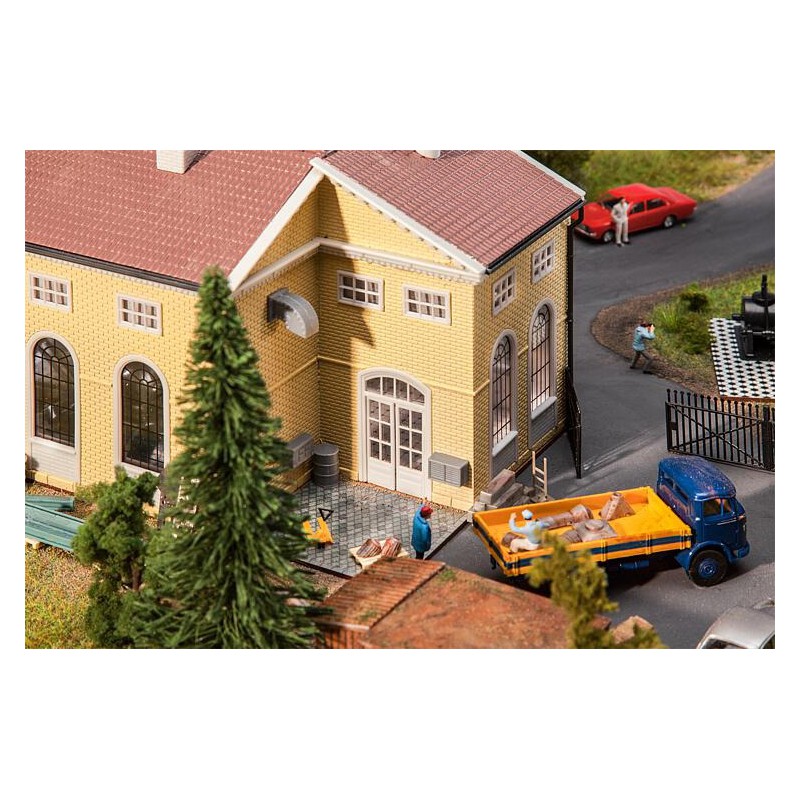 Faller, Krachtcentrale met stoommachine, 1:87 H0