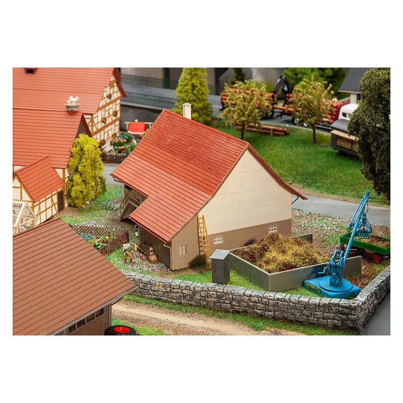 Faller, Groot boerderij woning, 1:87 H0
