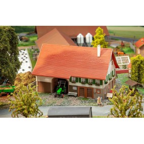 Faller, Groot boerderij woning, 1:87 H0