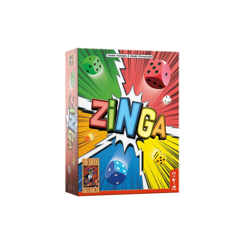 Zinga - Dobbelspel, 999 games