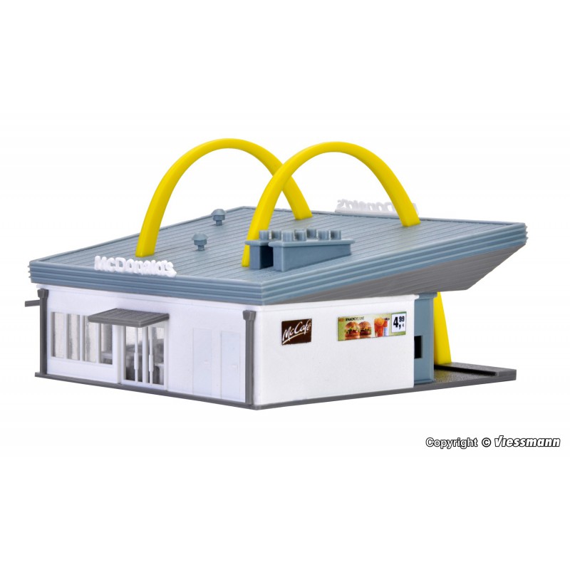 Vollmer, McDonald`s fast food restaurant with McDrive, N 1:160