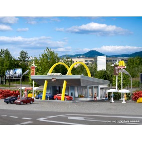 Vollmer, McDonald`s fast food restaurant with McDrive, N 1:160