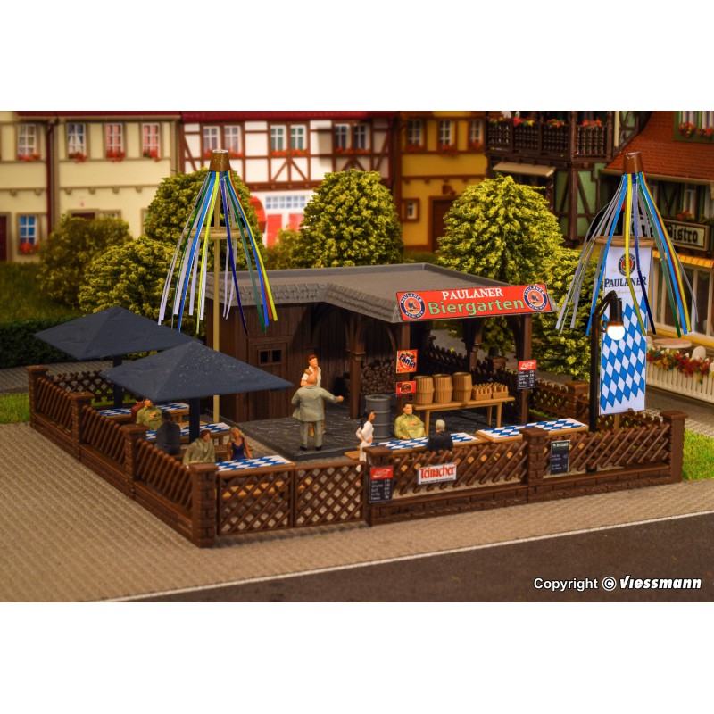 Vollmer, Biertuin met accessoires, HO 1:87