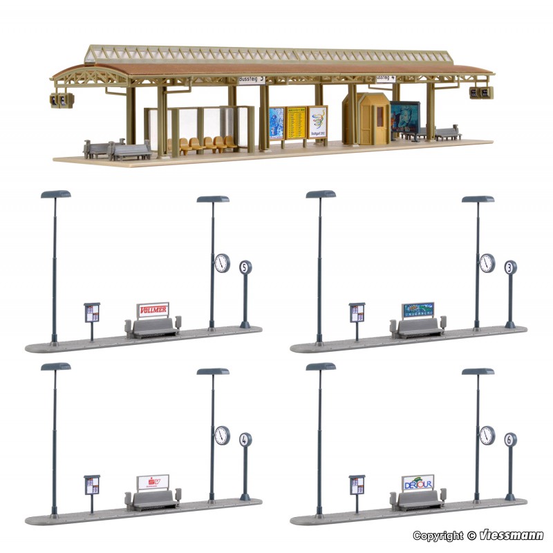 Vollmer, Overdekt busstation, HO 1:87