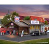 Vollmer, Garage met tankstation, HO 1:87 Vollmer, Garage met tankstation, HO 1:87