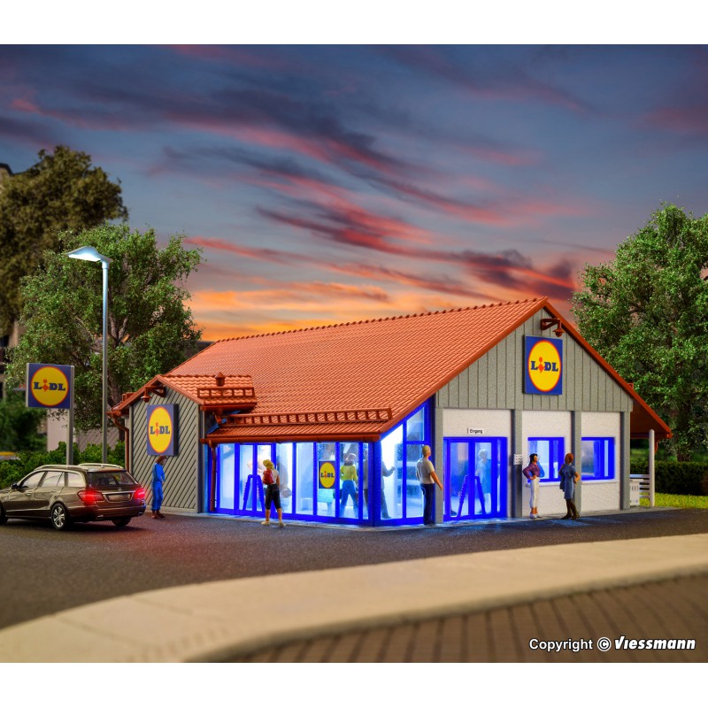 Vollmer, Supermarkt Lidl, HO 1:87