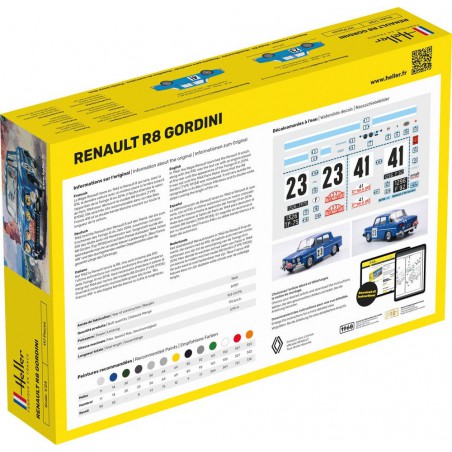 Renault R8 Gordini 1:24, Heller