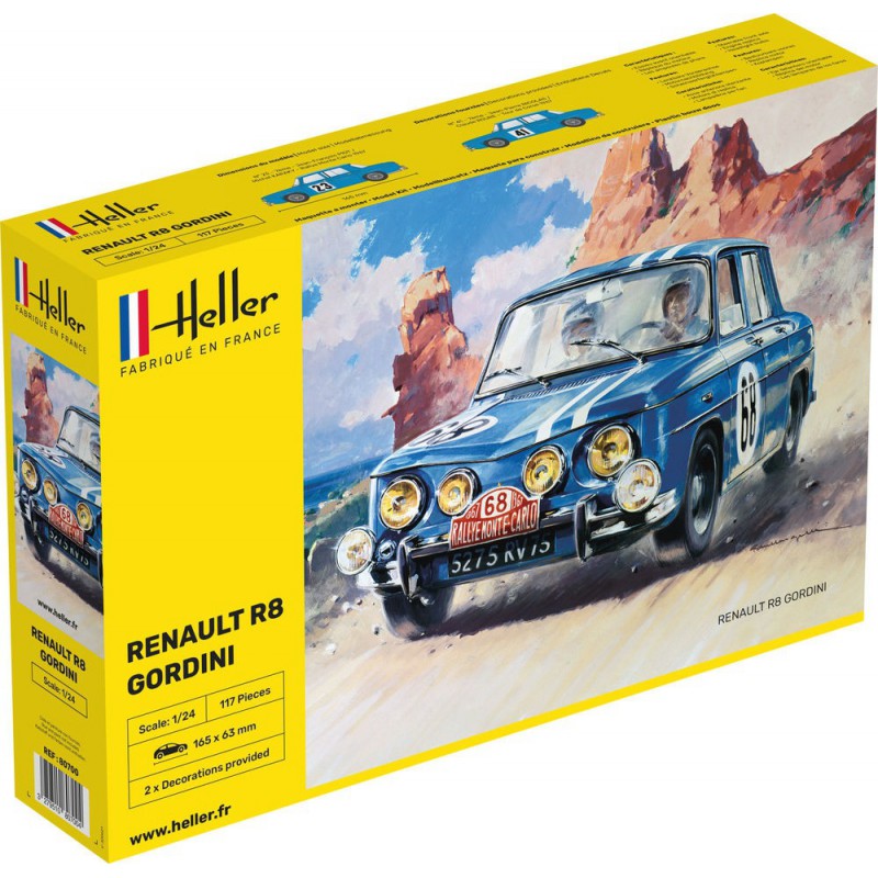 Renault R8 Gordini 1:24, Heller