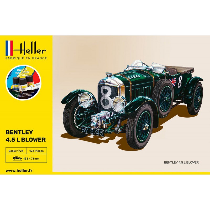 Bentley Blower 1:24, Heller starter kit