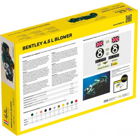 Bentley Blower 1:24, Heller starter kit
