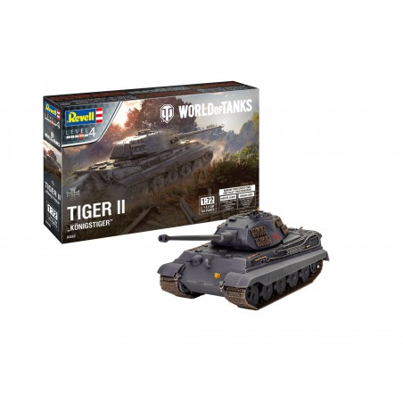 Tiger II Ausf. B "Königstiger" "World of Tanks" 1:72, Revell