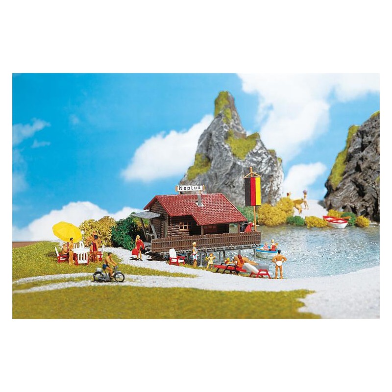 Faller, Botenhuis, H0 1:87