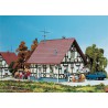 Faller, Eengezinswoning met vakwerk, H0 1:87 Faller, Eengezinswoning met vakwerk, H0 1:87
