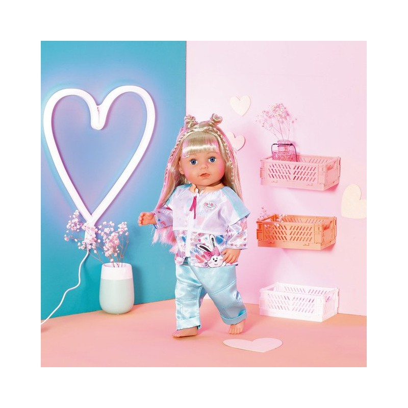 Zapf, BABY Born - Vrijetijdskleding Aqua 43 cm