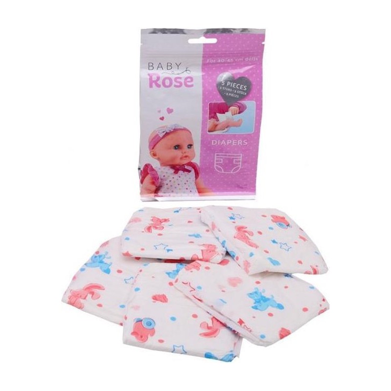 Baby Rose - Luiers 5 Stuks