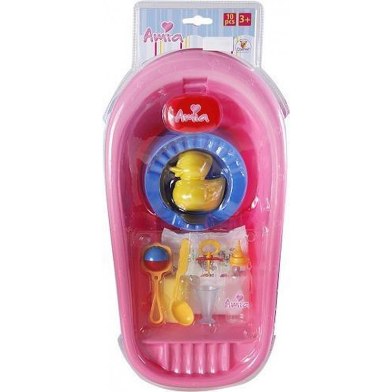 Amia - Poppenbad met accesoires