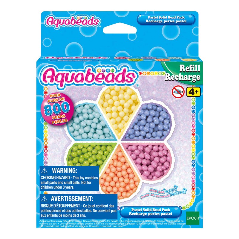 AQUABEADS Navulling pastelparels 31505
