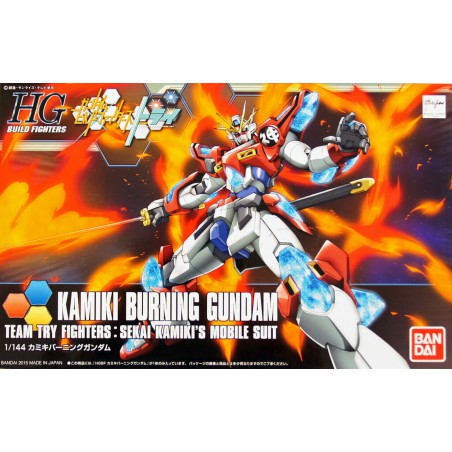 Gundam: Kamiki Burning gundam 1:144, Bandai