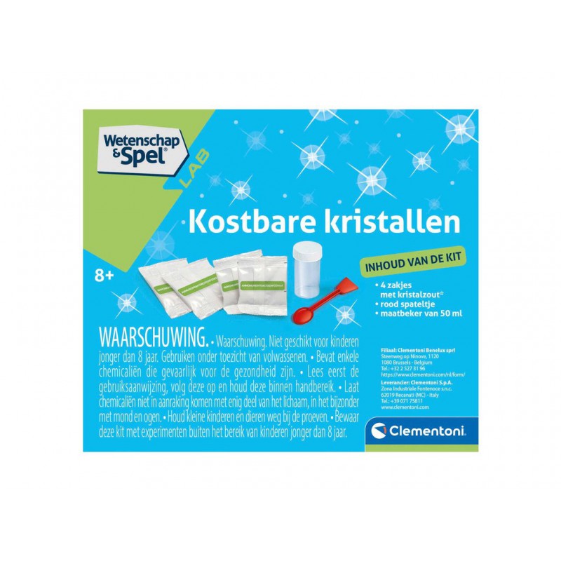 Clementoni Wetenschap en Spel - Kristallen