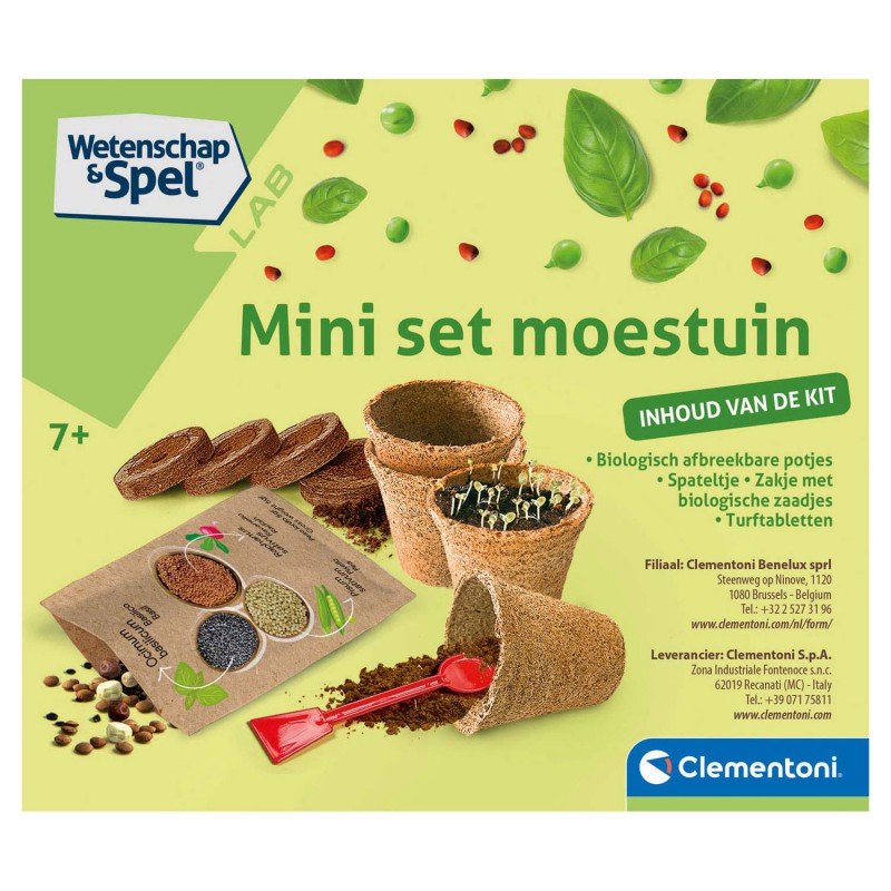 Clementoni Wetenschap en Spel - Mini Moestuin