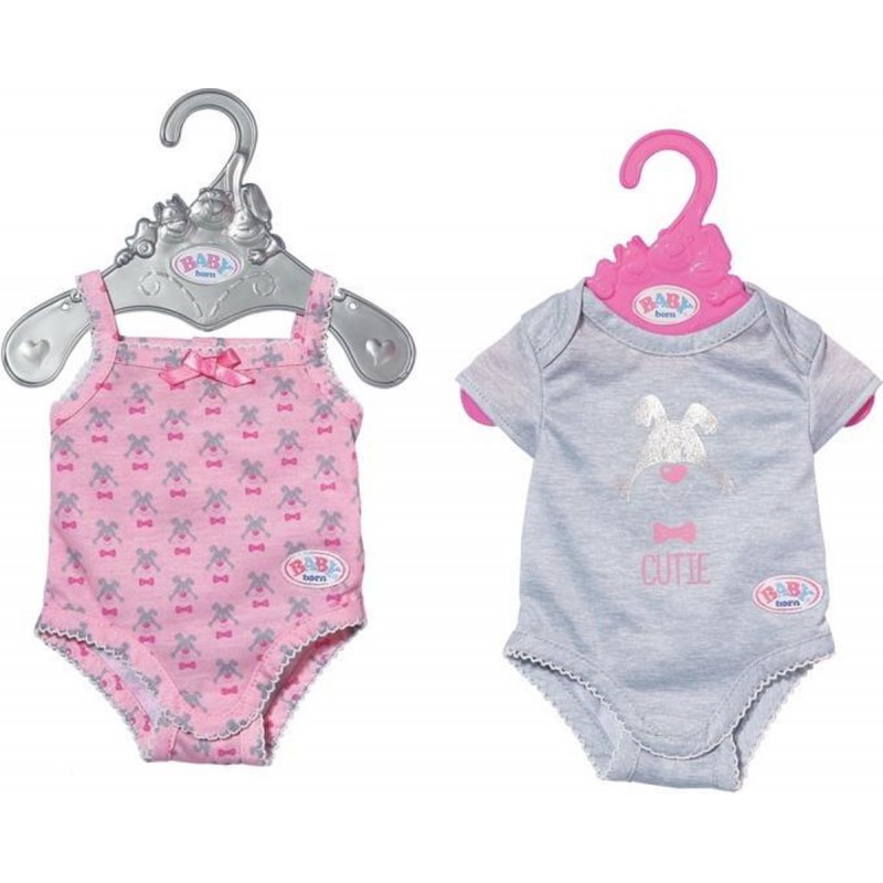 Zapf, BABY Born - Grijze Romper 43 cm