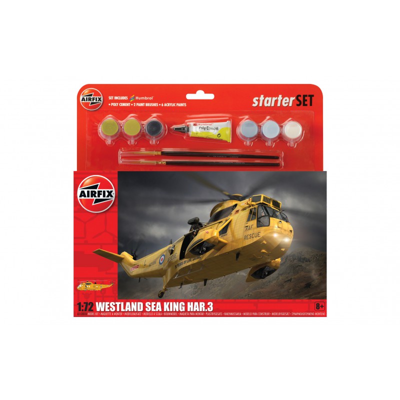 Westland Sea King HAR.3 1:72, Starter set, Airfix