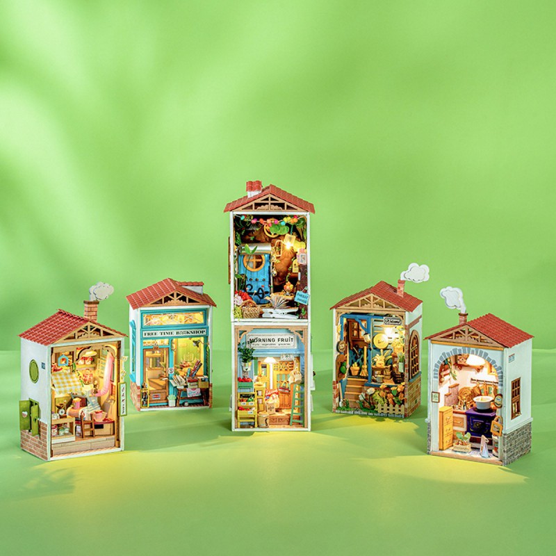 Morning fruit store, Diy Miniature House