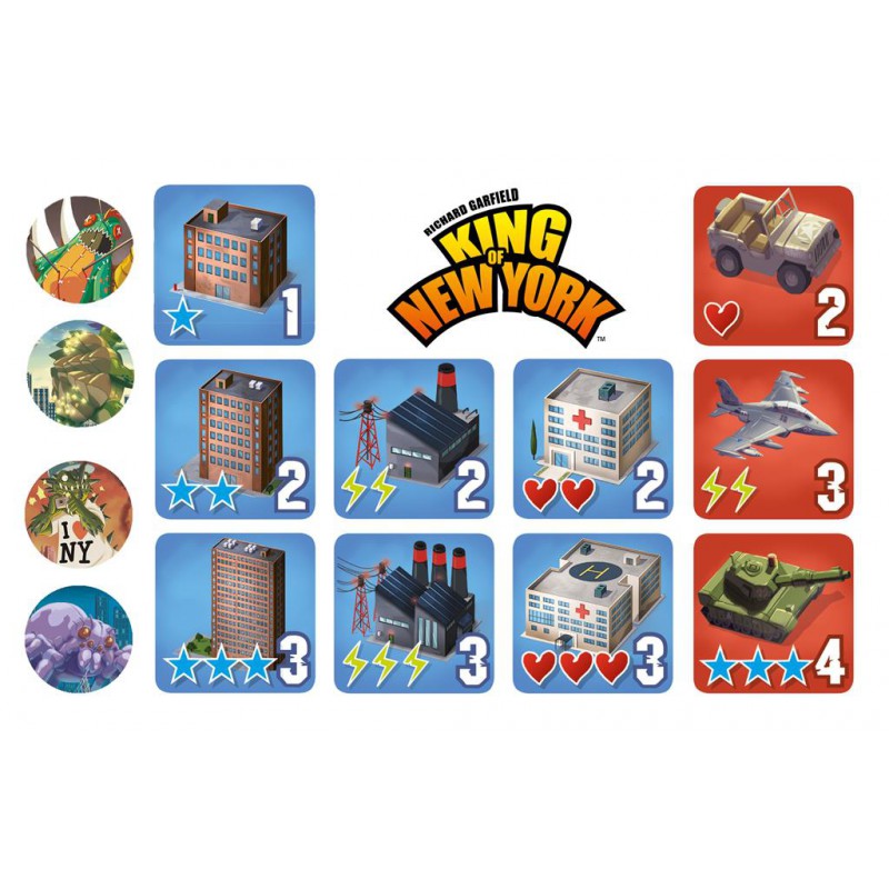 King of New York - Bordspel, Asmodee