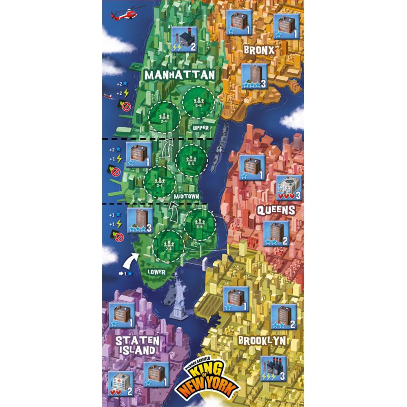 King of New York - Bordspel, Asmodee