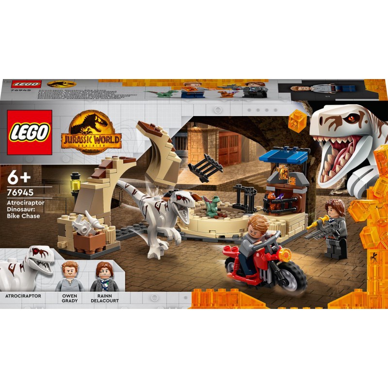 LEGO JURASSIC WORLD - Atrociraptor Dinosaurus Achtervolging 76945