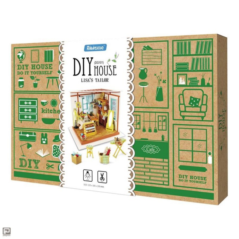 Lisa's Tailor, Diy Miniature House