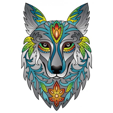 Wolf, Rainbowooden Puzzles