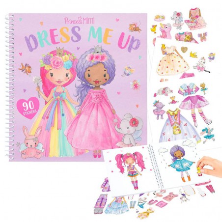 Princess Mimi Mimi's Dress me up stickerboek