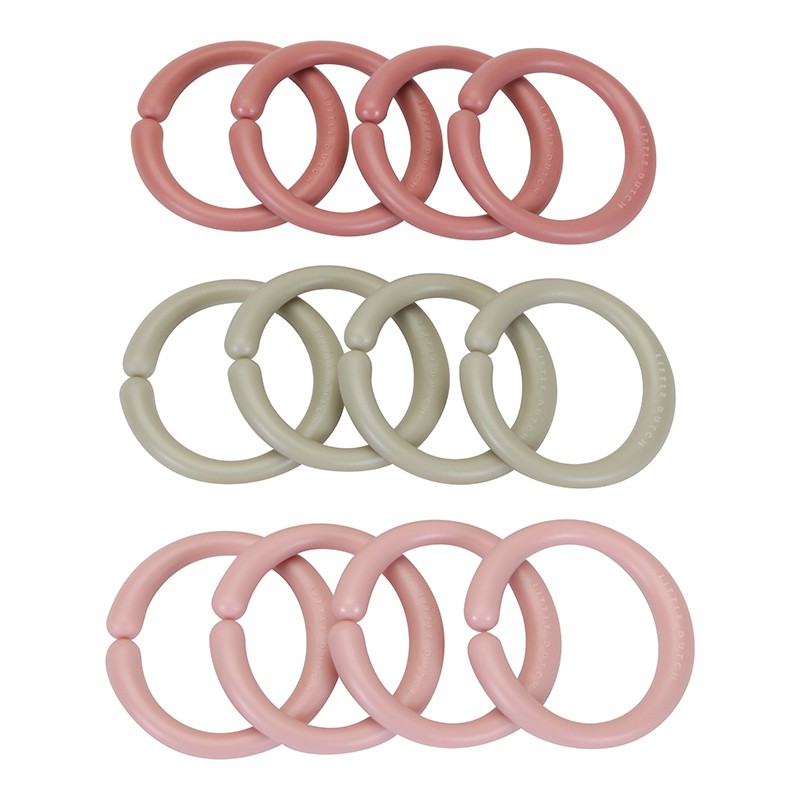 Little Loops Speelgoedringen Pink - Little Dutch