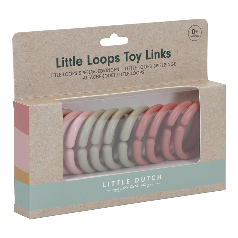 Little Loops Speelgoedringen Pink - Little Dutch