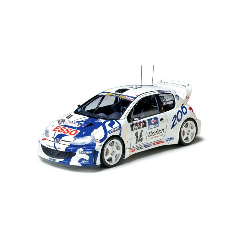 Peugeot 206 WRC 1:24, Tamiya