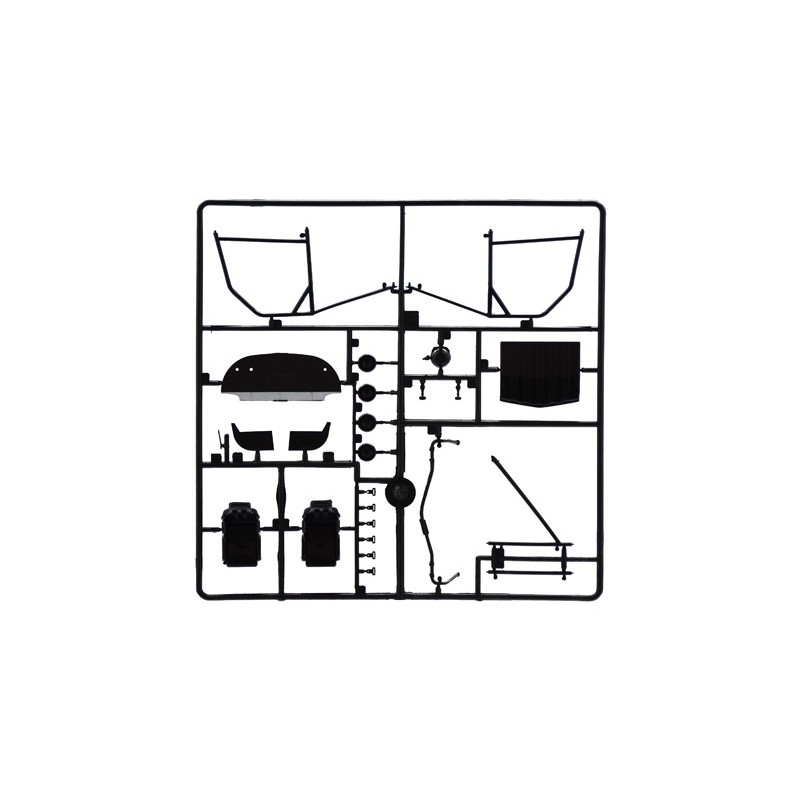 Mercedes-Benz 450SLC Rallye Bandama 1979 1:24, Italeri