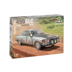 Mercedes-Benz 450SLC Rallye Bandama 1979 1:24, Italeri
