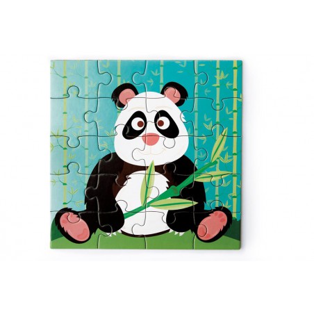 Magnetic puzzle to go: panda, Scratch