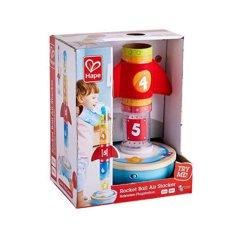 Hape - Rocket Ball Stacker