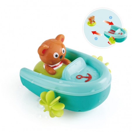 Hape - Tubing Pull-back Boat Hape - Tubing Pull-back Boat