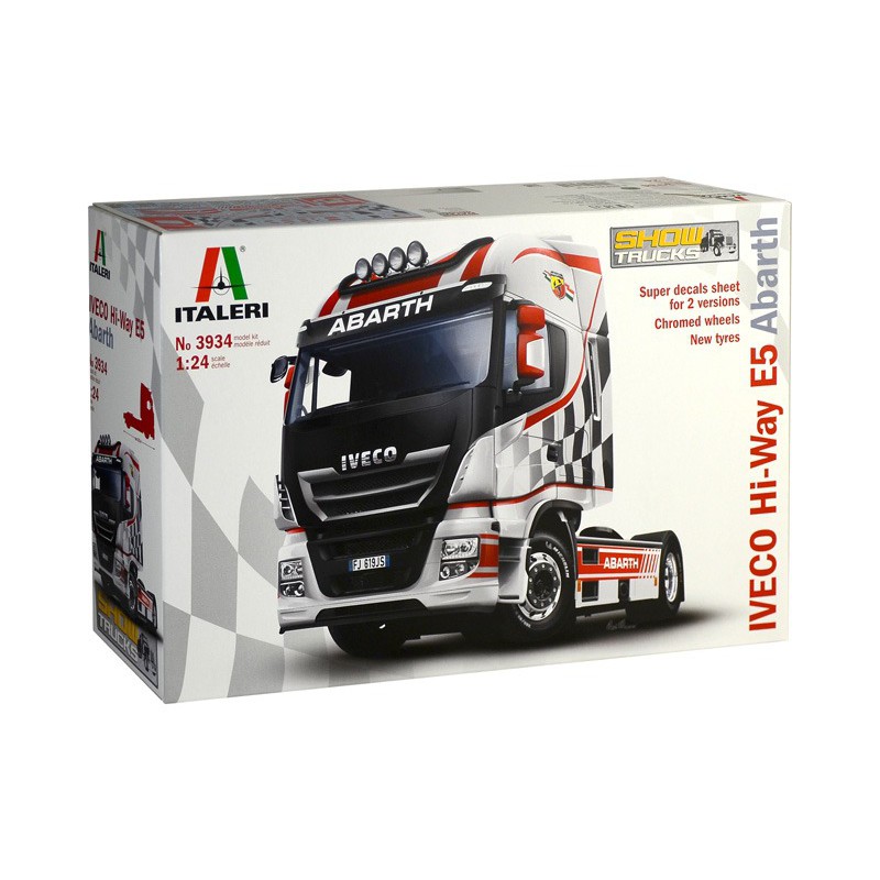 Iveco Hi-Way E5 Abarth 1:24, Italeri