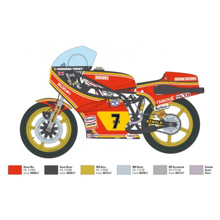 Suzuki RG 500 XR27 1:9, Italeri