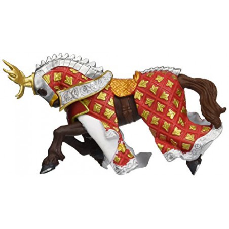 Papo 39912  Paard wapenmeester Hert rood