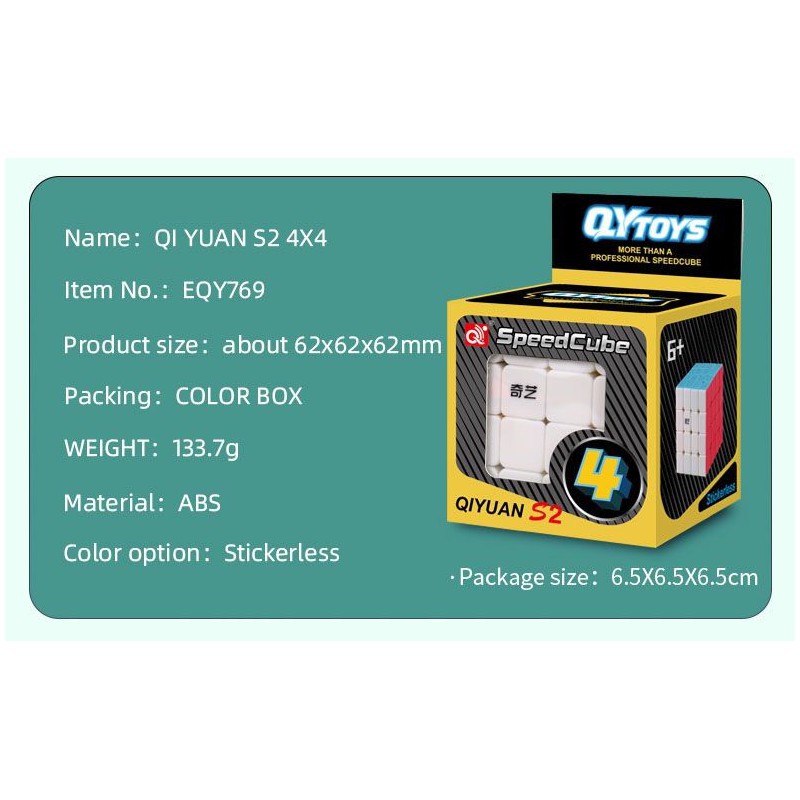 QiYi Qiyuan S 4x4x4