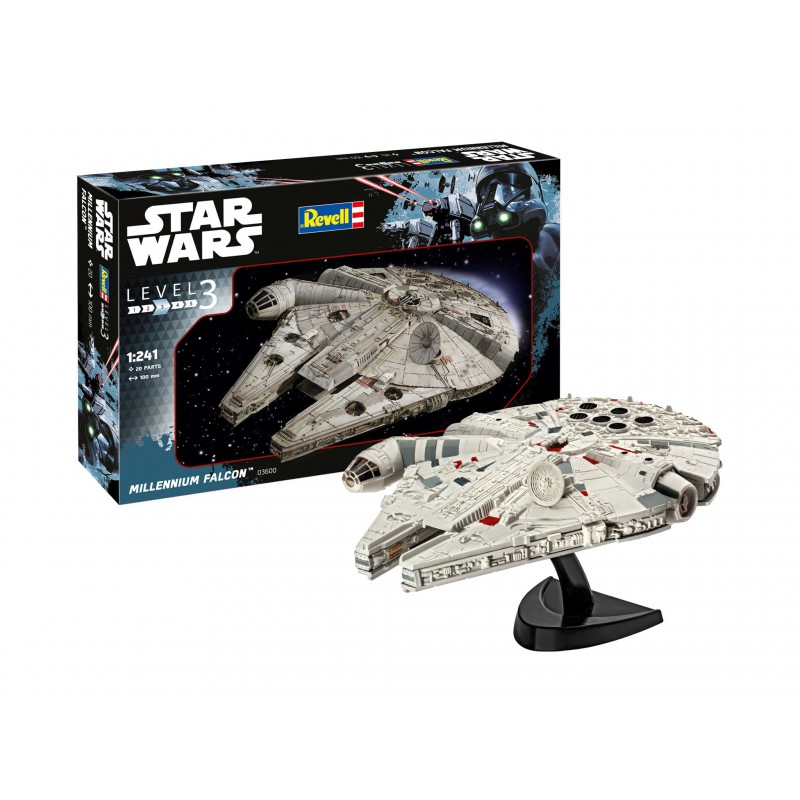 Star Wars Millennium Falcon-Model Kit 1:241, Revell