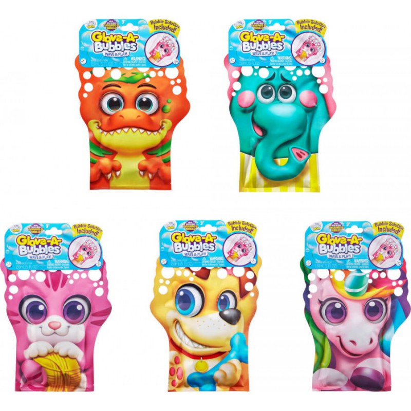 Glove-A-Bubbles, Zuru