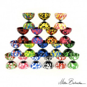 Arlequin Medium Wit/Roze - Diabolo, Mr. Babache