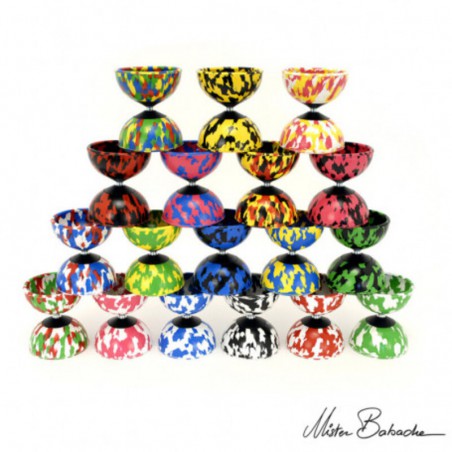 Arlequin Medium Wit/Roze - Diabolo, Mr. Babache