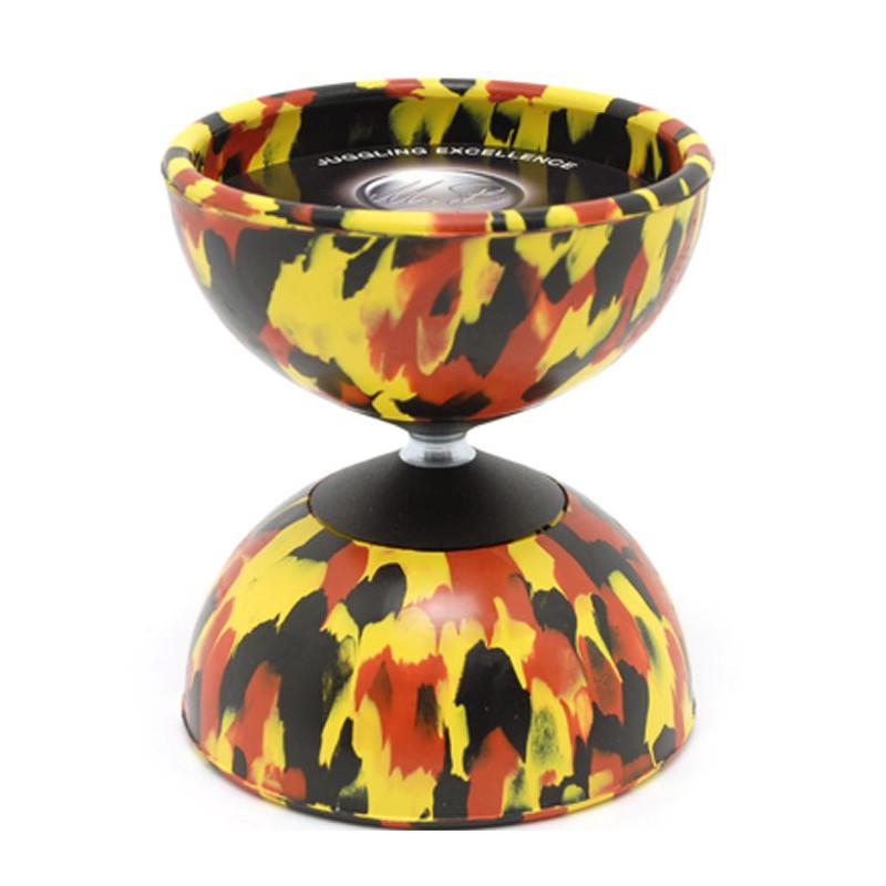 Arlequin Medium Rood/Geel/Zwart - Diabolo, Mr. Babache